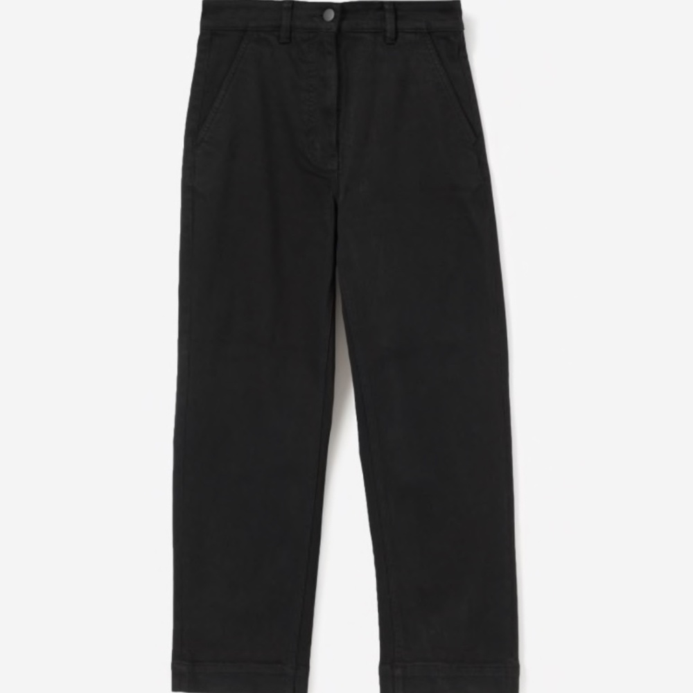 Everlane The Straight Leg Crop Black - Picture 4 of 4
